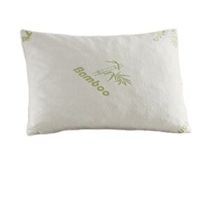 Bamboo Luxury Comfort Memory Foam Firm Support Hypoallergenic Queen Size Pillow